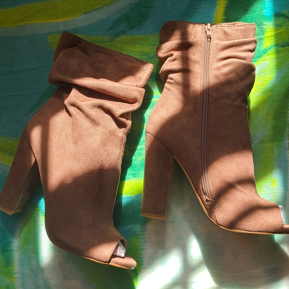 Peep Toe Bootie